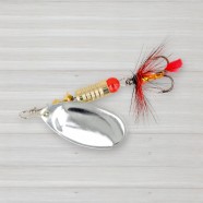 Блешня обертова ZEOX Reactive № 3, 6г, колір 001 Silver